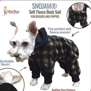Ultra Paws Snojam Outdoor/Indoor Dog Fleece (Removable Hood)
